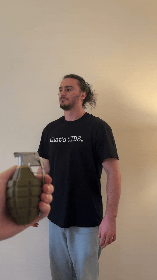 THAT'S SIDS BLACK TEE